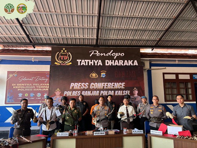 Penanganan Tindak Pidana Peredaran TSL di Polres Banjar