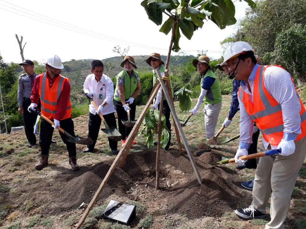 Banner KUNJUNGAN DUTA BESAR KOREA SELATAN KE TWA GUNUNG TUNAK