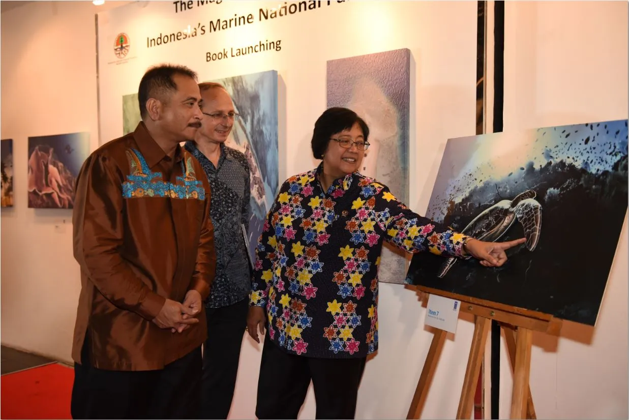 Banner Menteri LHK Luncurkan Buku “The Magnificent Seven: Indonesia’s Marine National Parks”
