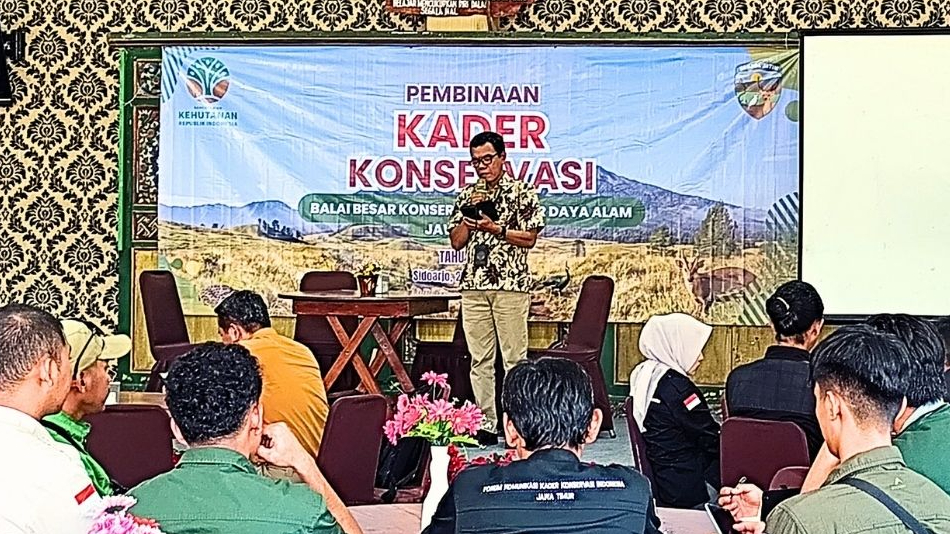 Banner BBKSDA Jawa Timur Perkuat Peran Kader Konservasi Hadapi Perdagangan Satwa di Era Digital