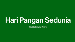 Banner Hari Pangan Sedunia