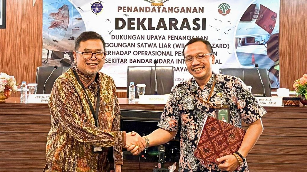 Banner Strategi Kolaboratif Mengelola Risiko Satwa Liar Di Bandara Internasional Juanda