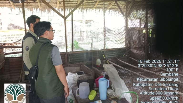 Banner Resor Konservasi CA/TWA Sibolangit Lakukan Koordinasi dan Monitoring Kelompok Tani Binaan