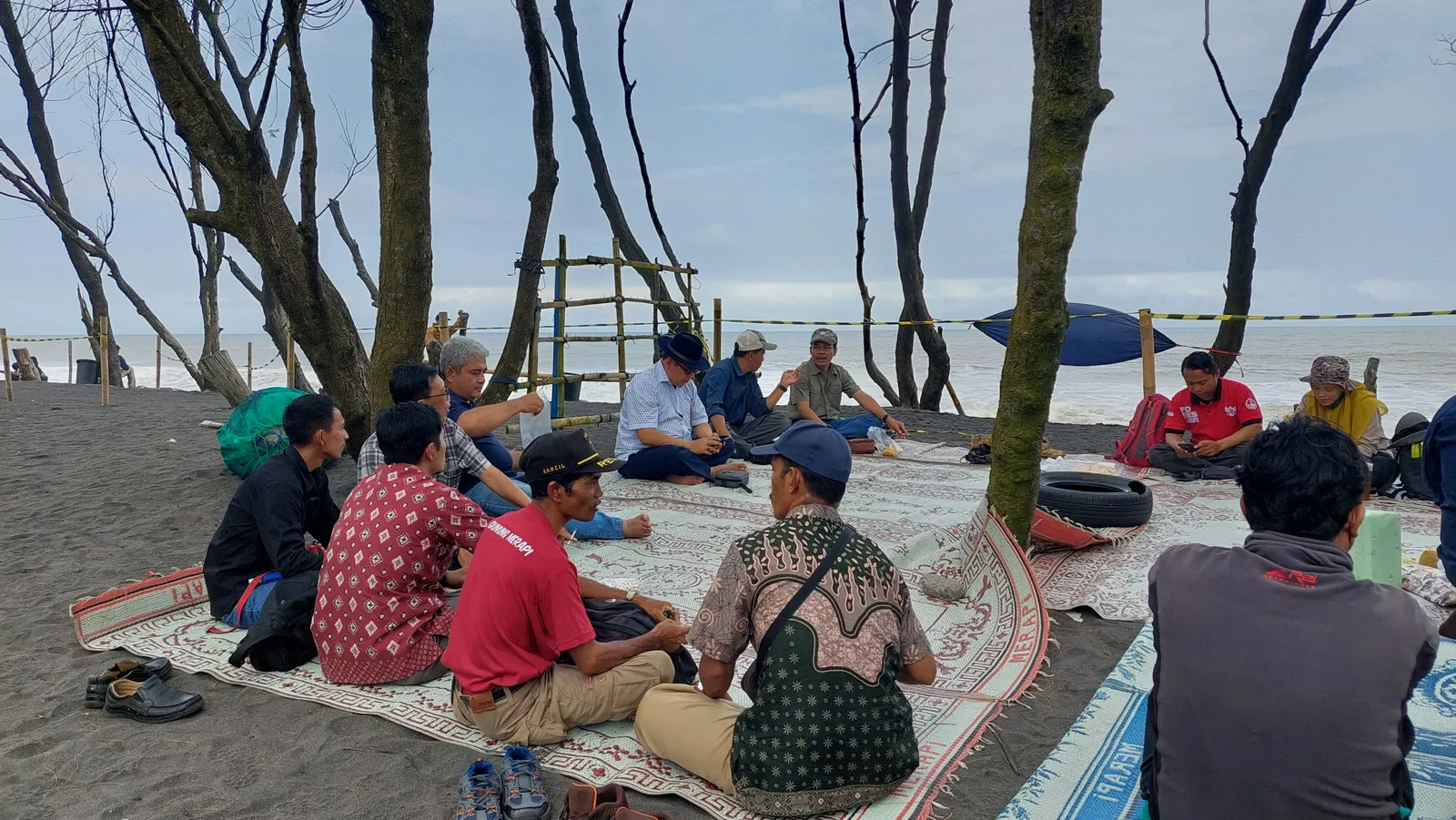 Banner Jaga Kebersamaan, SPTN Wilayah I TN Gunung Merapi Jalin Silaturahmi