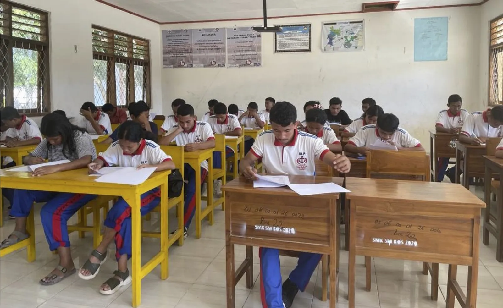 Banner Ranger Goes To School 2023: Pelaksanaan Ujian Akhir Semester di SMK Stella Maris Labuan Bajo Rampung Dilaksanakan