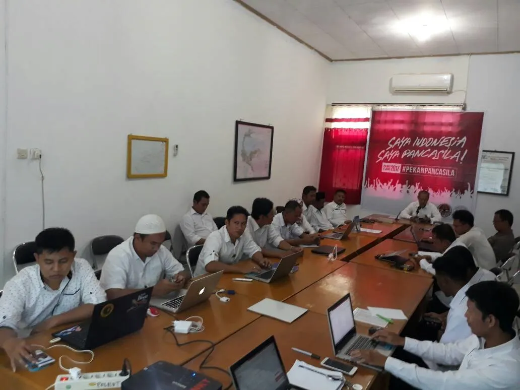 Banner Pekan Pancasila Tahun 2017 Balai TN Kepulauan Togean Gelar Pembinaan Pegawai