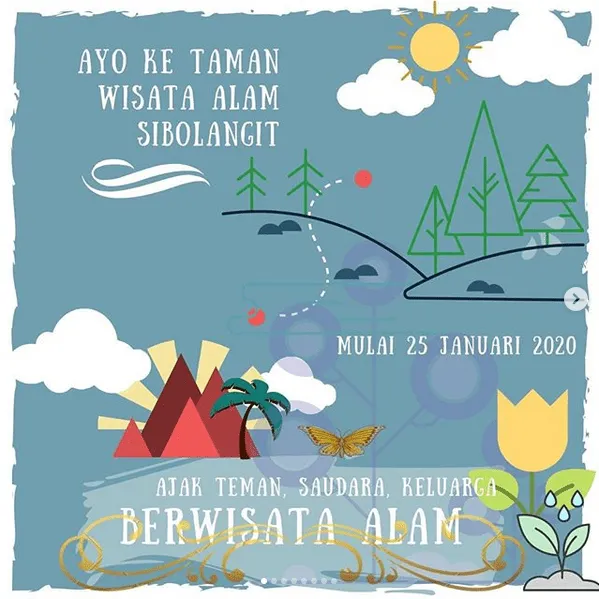 Banner Wisata Ekoling Sumatera Utara TWA Sibolangit