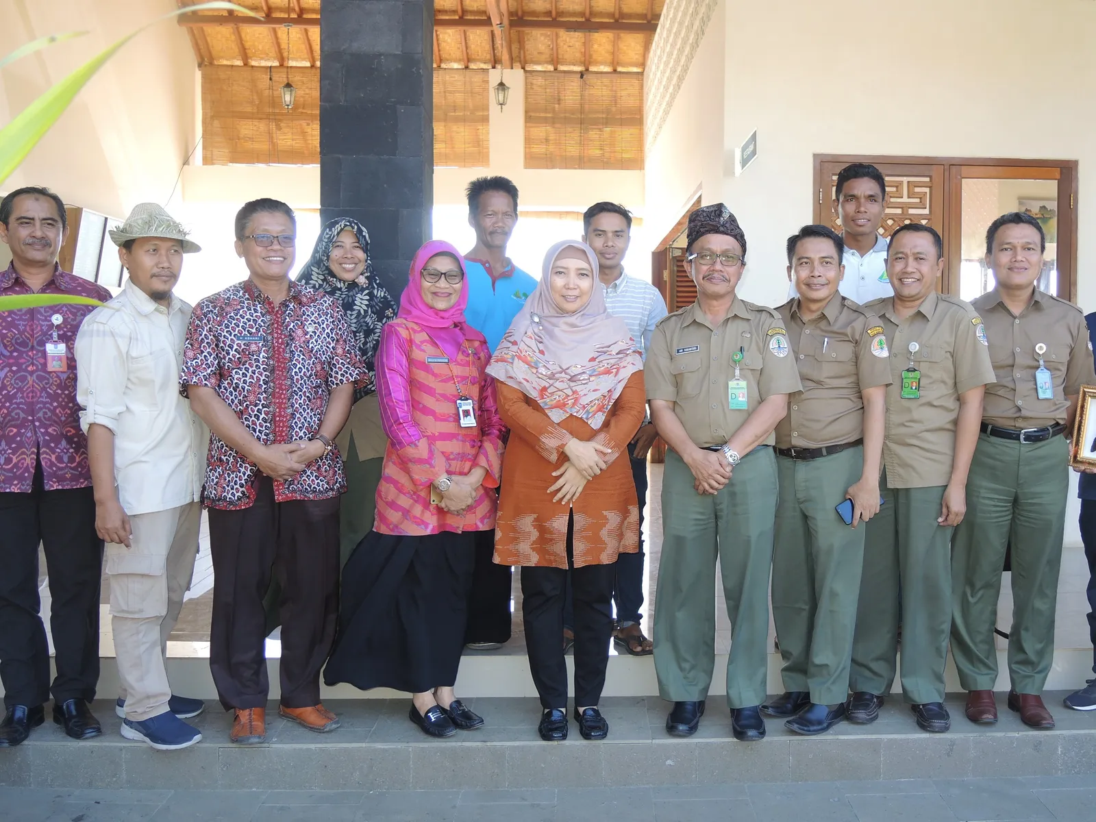 Banner Kunjungan Kerja Rombongan Wakil Gubernur NTB ke TWA Gunung Tunak