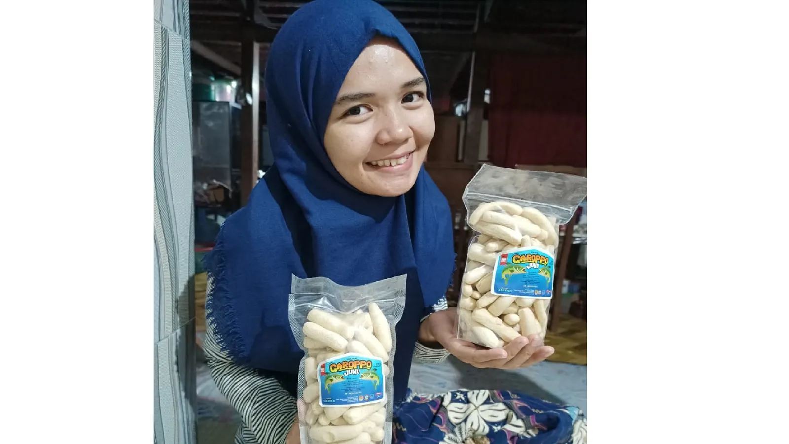 Banner Prodak Lokal dari Desa Tambuna TN Taka Bonerate