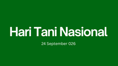 Banner Hari Tani Nasional