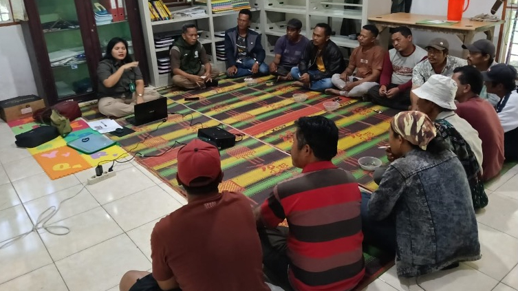 Banner Peningkatan Kapasitas Komoditas Aren Kelompok Masyarakat Sekitar CA Martelu Purba