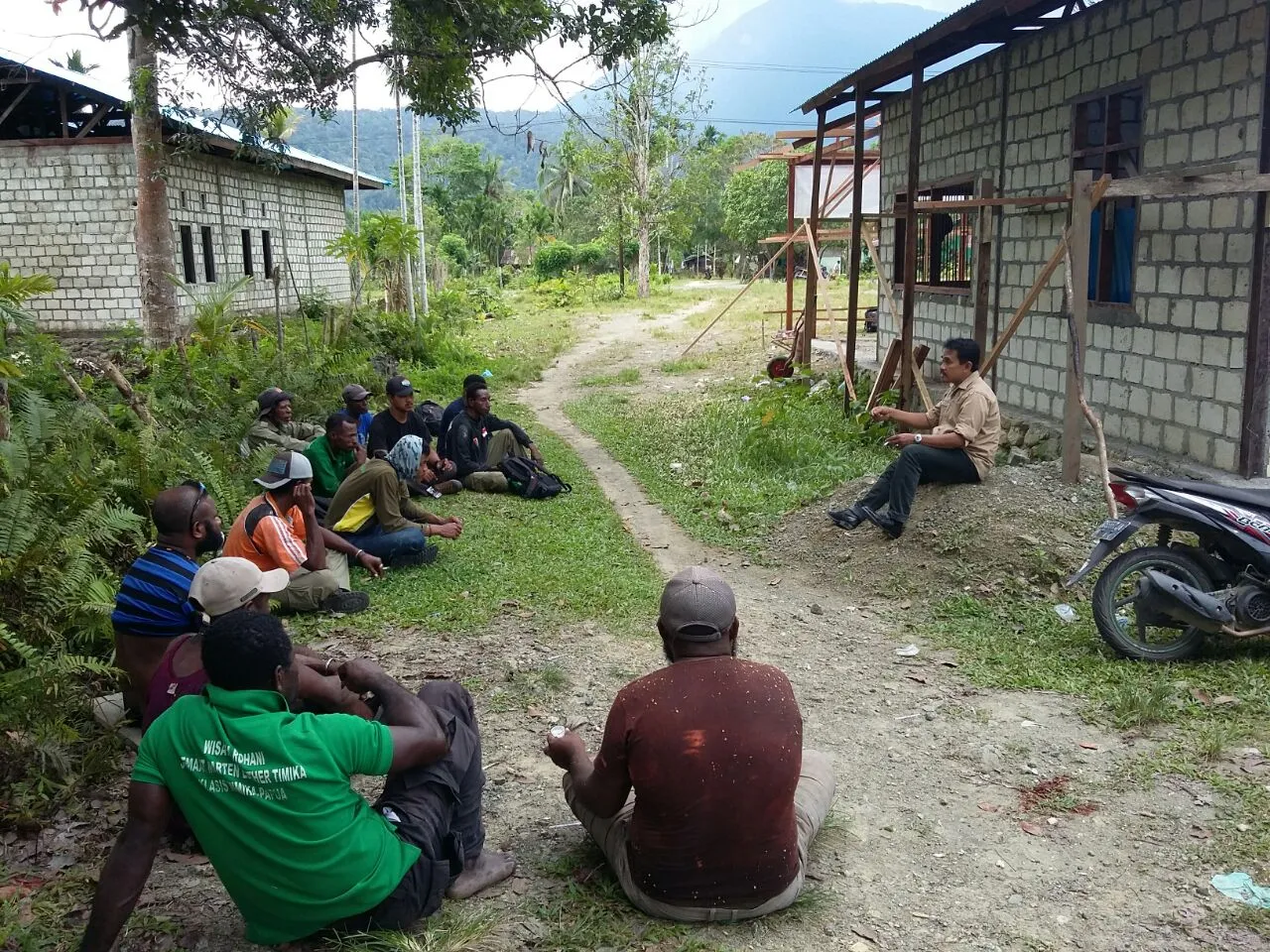 Banner Pembekalan MMP Moy BBKSDA Papua