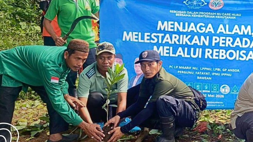 Banner Kolaborasi Menjaga Alam Menjadi Jalan Peradaban di Pulau Bawean