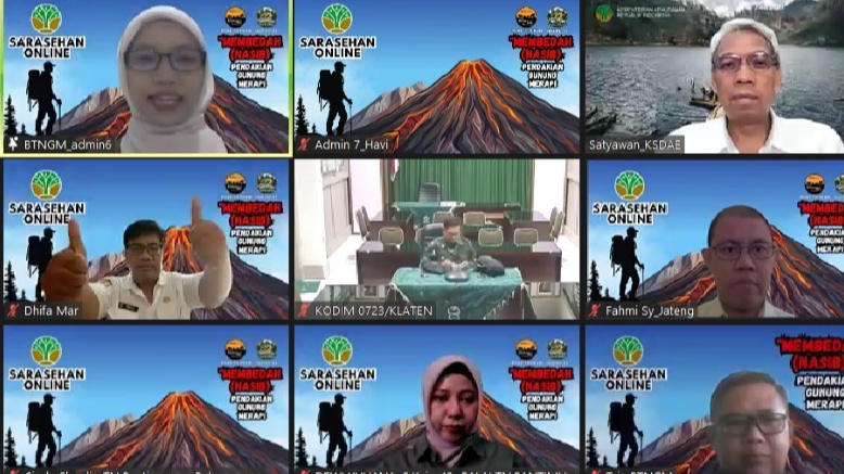 Banner Momentum 22 Tahun Balai TN Gunung Merapi
