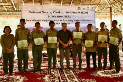 Banner Deklarasi Konservasi KPHK Barumun