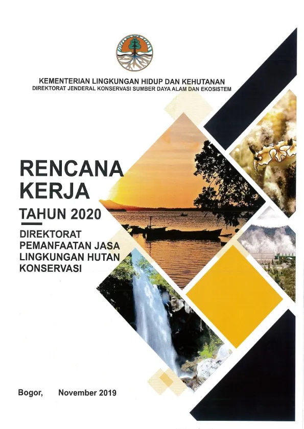 Laporan Rencana Kerja Direktorat PJLHK Tahun 2020