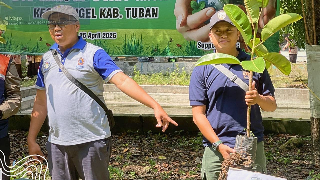 Banner Hari Bumi, Ficus Ditanam, Harapan Ditumbuhkan