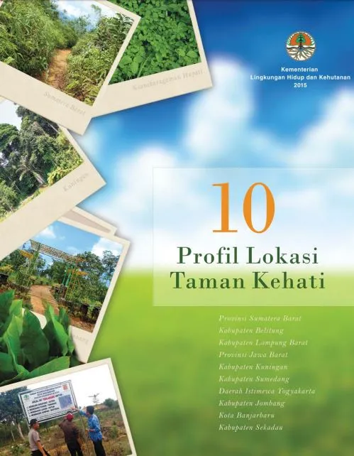 Laporan 10 Profil Lokasi Taman Kehati