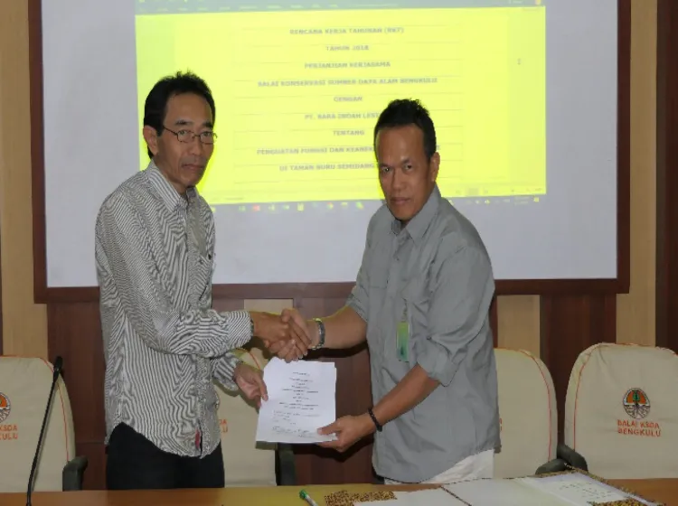Banner Dukung Konservasi, PT. BIL Komitmen Kerjasama dengan BKSDA Bengkulu