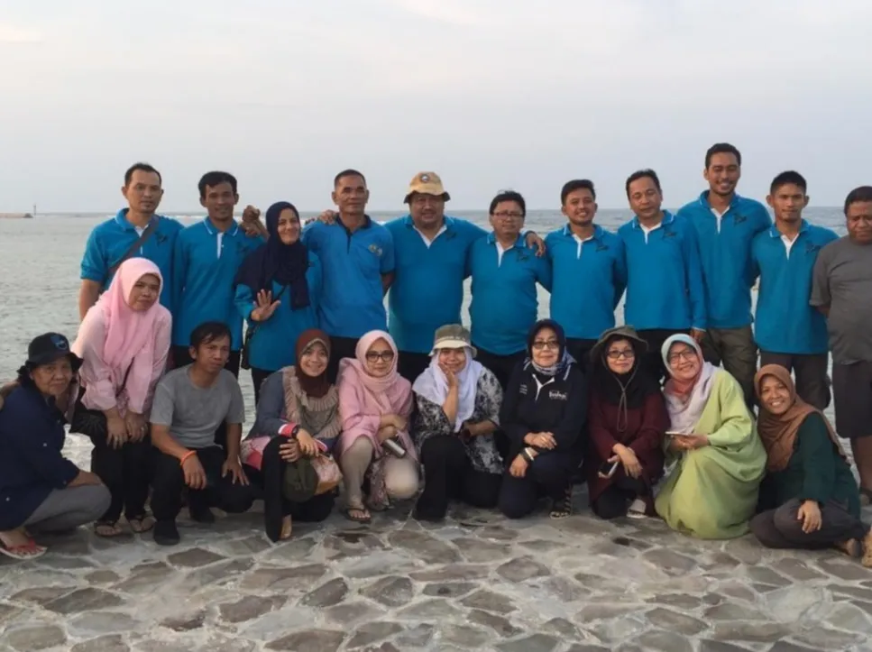 Banner TN Kepulauan Seribu menggelar acara pisah sambut pejabat Eselon III dan IV