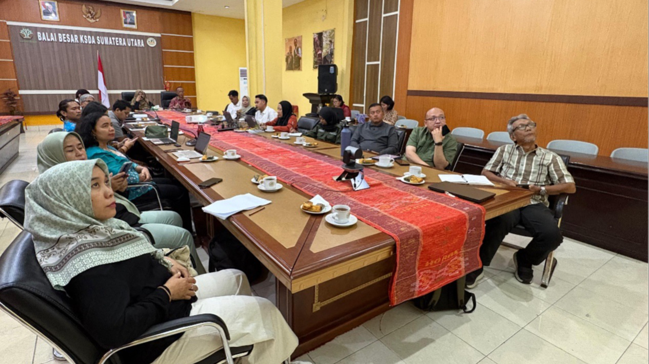 Banner BBKSDA Sumut Perkuat Tata Kelola Lembaga Konservasi, Dorong Pengelolaan LK Umum Terstandardisasi