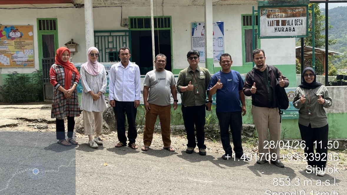 Banner Pendampingan Kelompok Tani Makmur Saroha melalui Program Multiusaha Aren di Desa Huraba