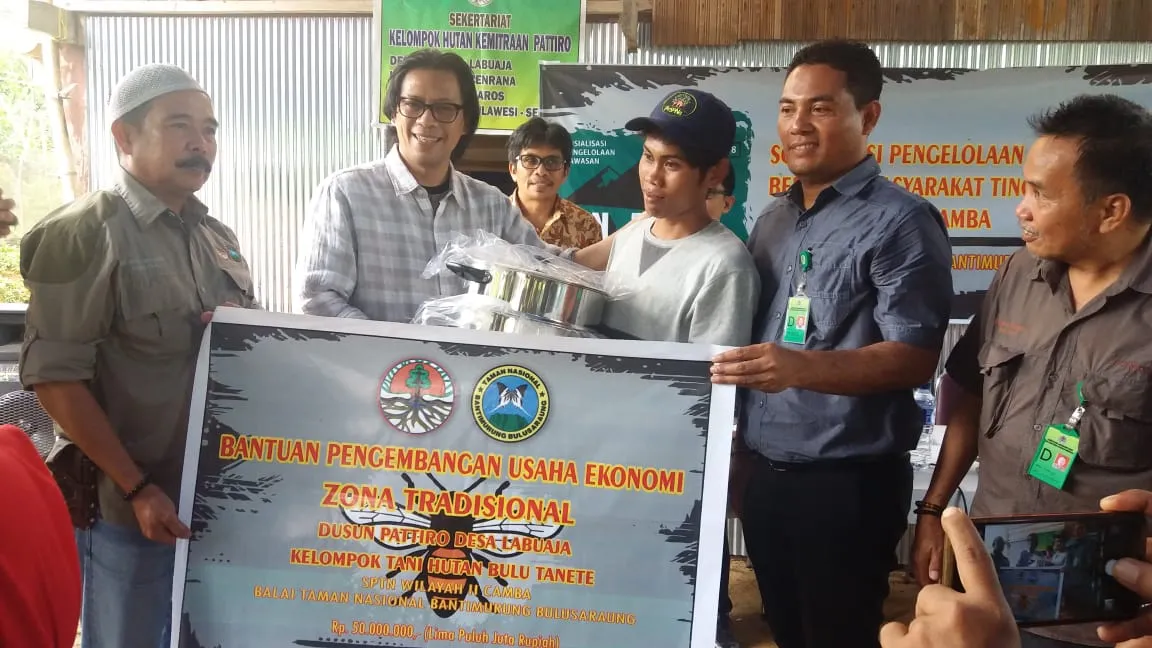 Banner Tenaga Ahli Menteri LHK Kunjungi TN Babul