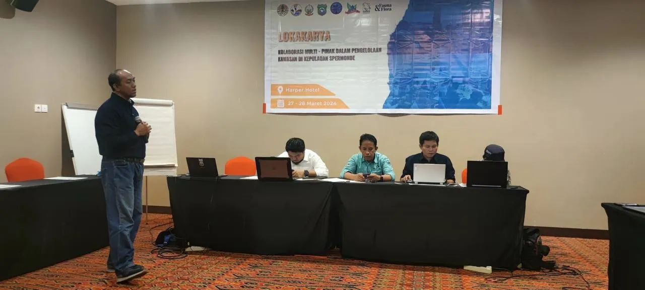 Banner BBKSDA Sulsel dan FFI Berkolaborasi untuk Pelestarian Laut Spermonde