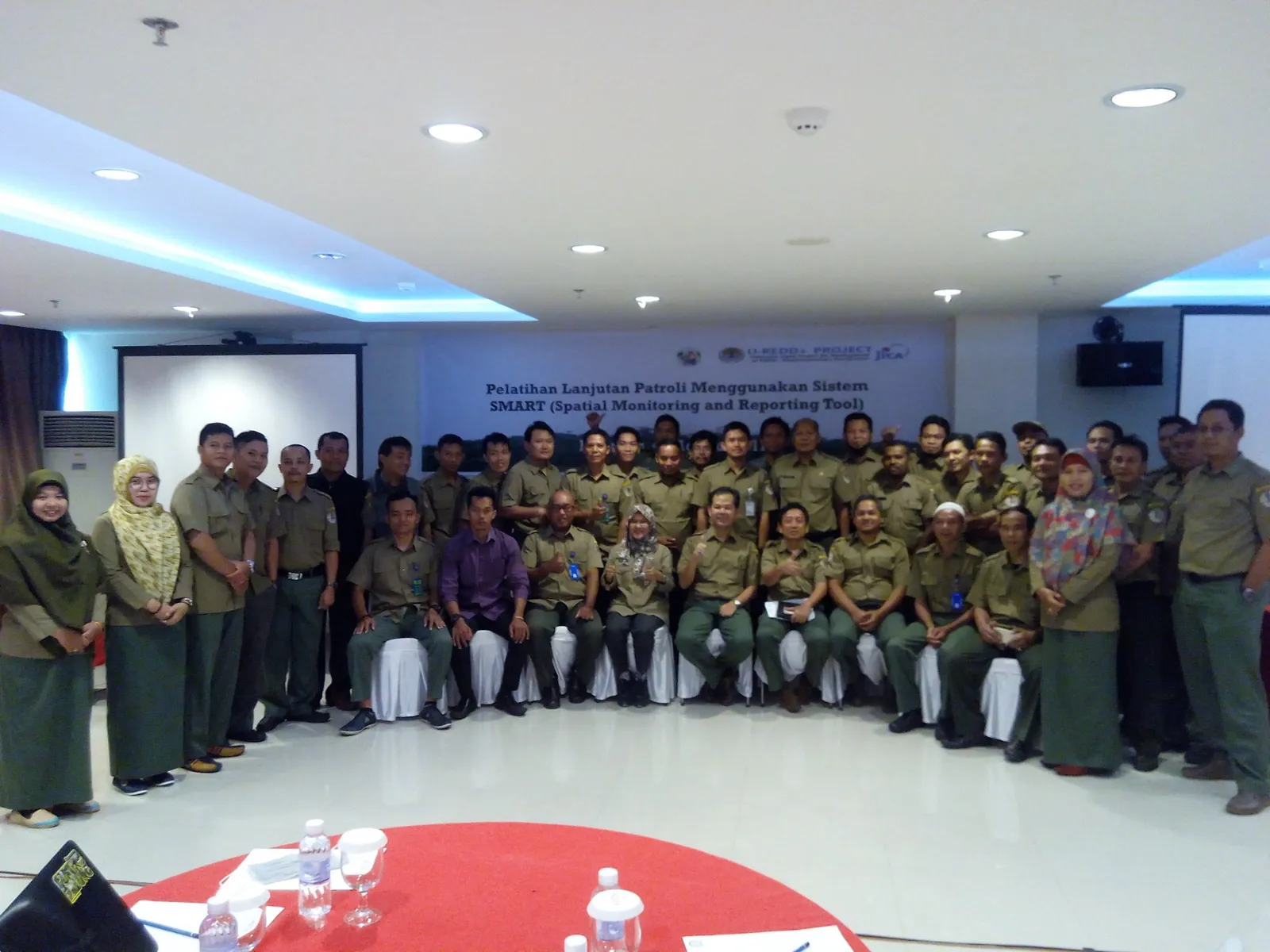 Banner Balai TN Gunung Palung Selenggarakan Pelatihan Lanjutan Patroli Sistem SMART