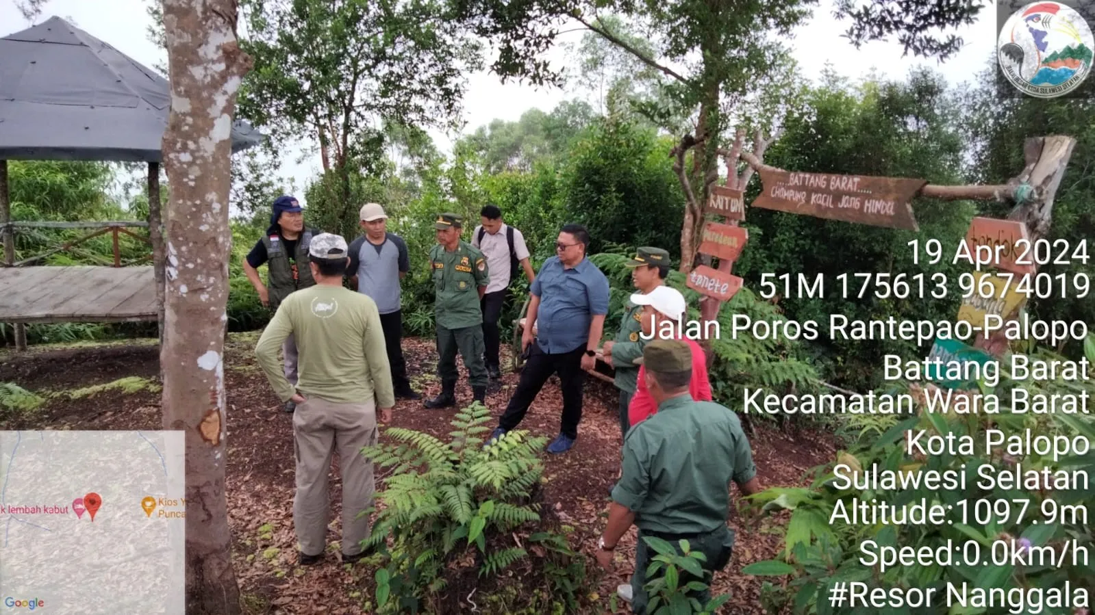 Banner Pj. Walikota Palopo: Ayo Gali Potensi Wisata Alam di TWA Nanggala III