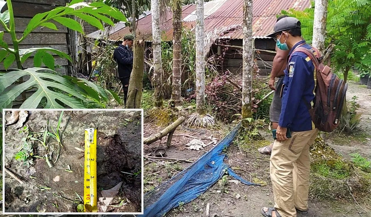 Banner Respons Cepat Penanganan Konflik Beruang Madu Petugas Resort Siak