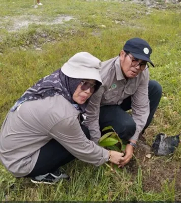 Banner Peringati HCPSN 2024, BBKSDA dan BPDAS Sumut Lakukan Sosialisasi dan Penanaman Pohon