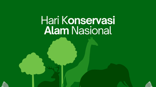 Banner Hari Konservasi Alam Nasional Tahun 2026