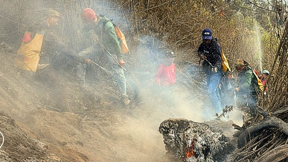 Banner Api Kembali Muncul di Bawah Puncak Hyang, Tim Jumpai Bekas Kehadiran Pemburu