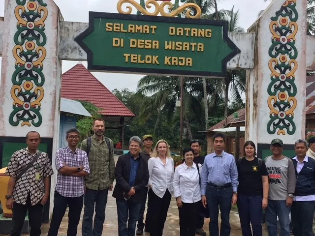 Banner 3 Duta Besar Sambangi Pulau Kaja, Pulau Pra-Pelespasliaran Orangutan