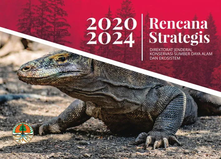 Cover Laporan Rencana Strategis Ditjen KSDAE 2020-2024