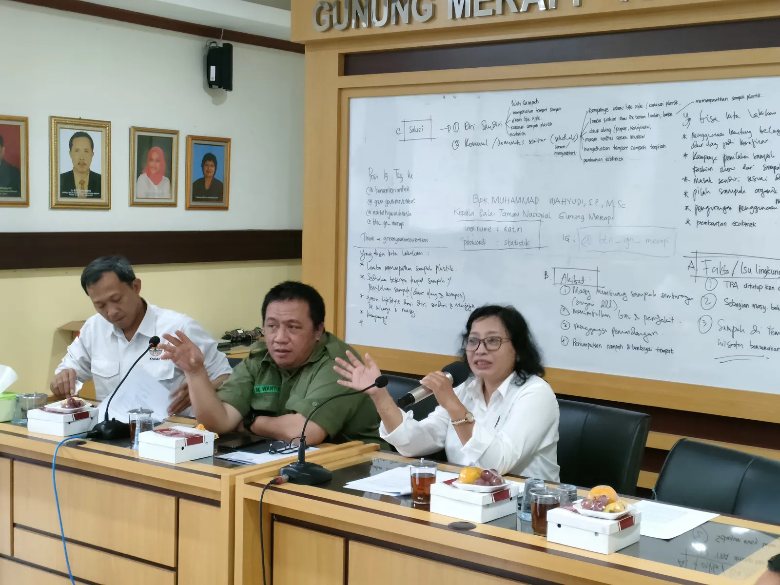 Banner Bersama Untuk Cagar Biosfer Merapi Merbabu Menoreh