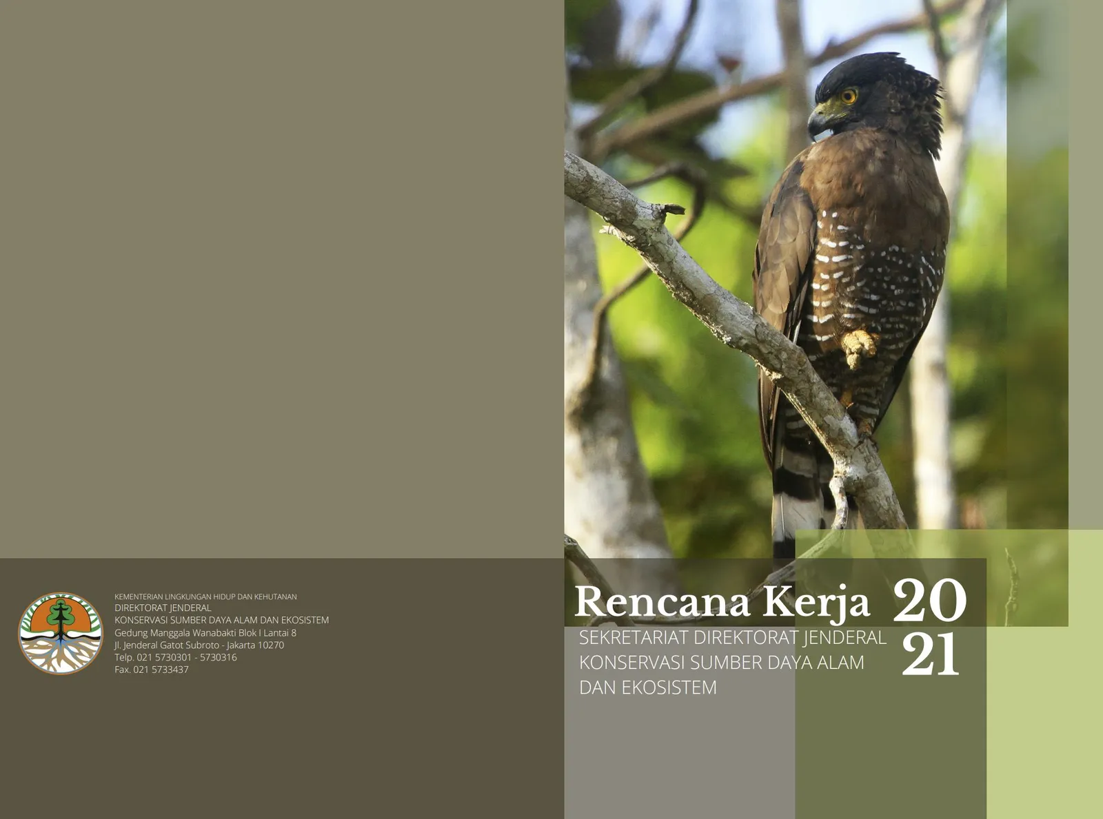 Laporan Renja Setditjen KSDAE Tahun 2021