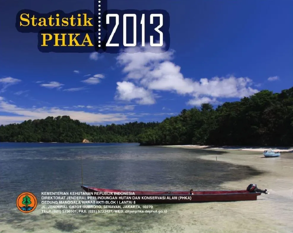 Laporan Statistik Ditjen PHKA Tahun 2013