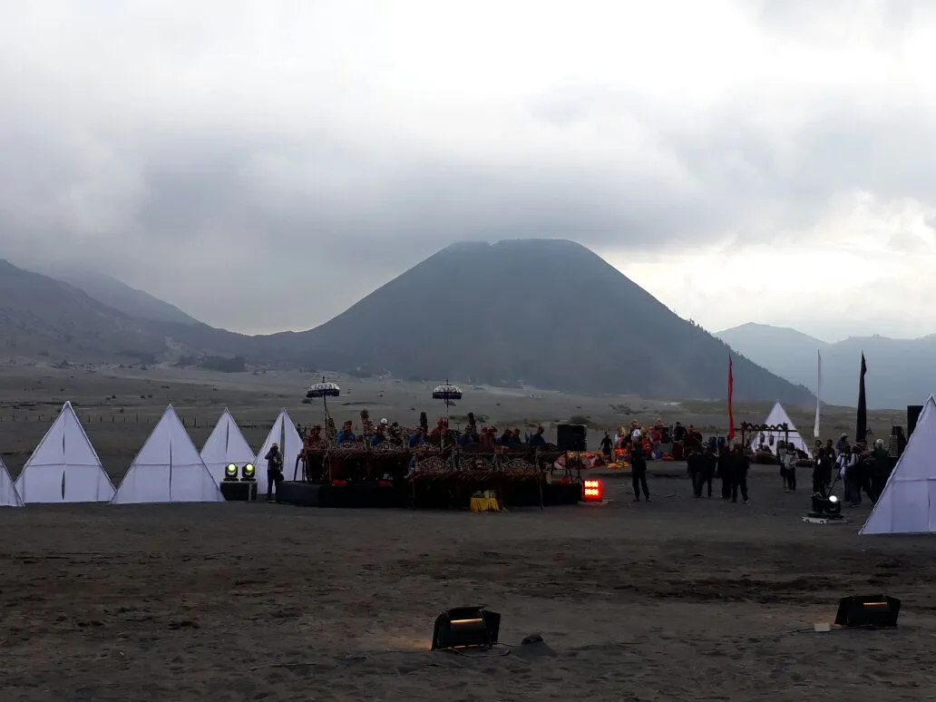 Banner Gelar Eksotika Bromo dalam Rangkaian Yadnya Kasada di TN Bromo Tengger Semeru