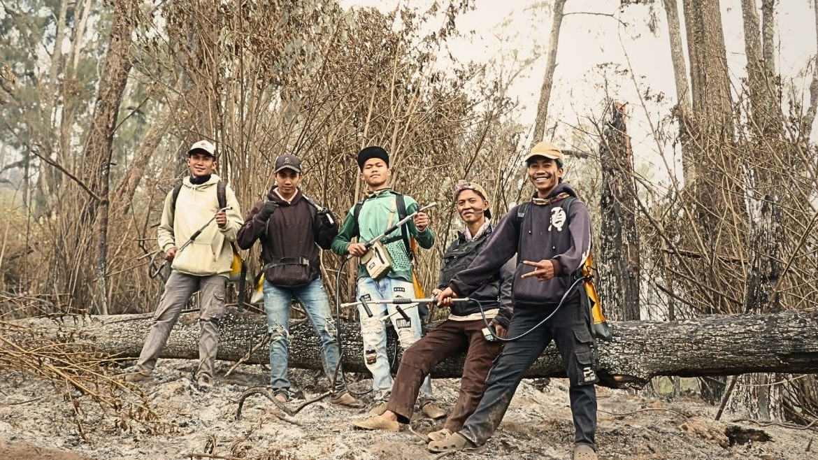 Banner Langit Argopuro Mulai Mendung, Hotspot Tak Lagi Terpantau