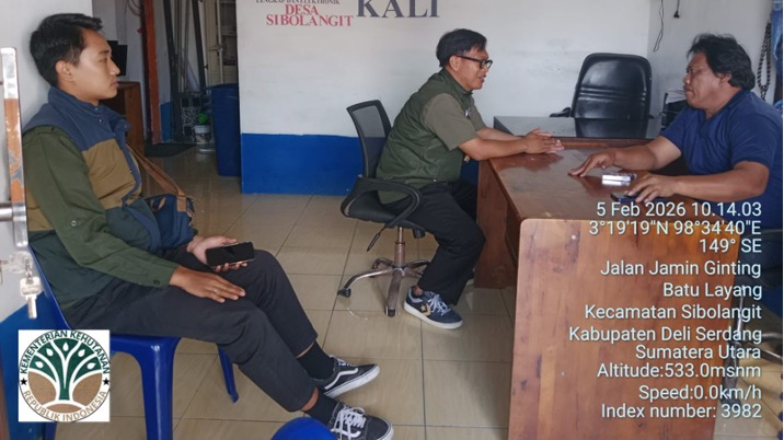 Banner Perkuat Sinergi dengan Pemerintah Desa untuk Pengembangan Wisata Alam Resor CA/TWA Sibolangit