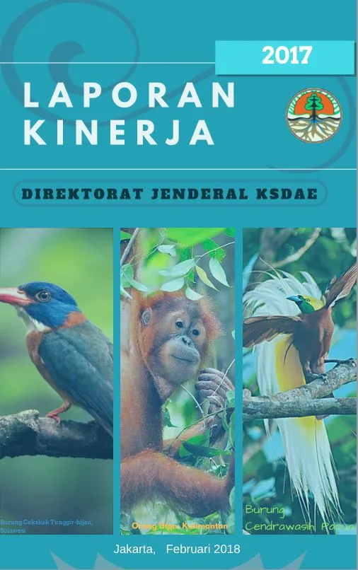 Laporan Laporan Kinerja Direktorat Jenderal KSDAE Tahun 2017