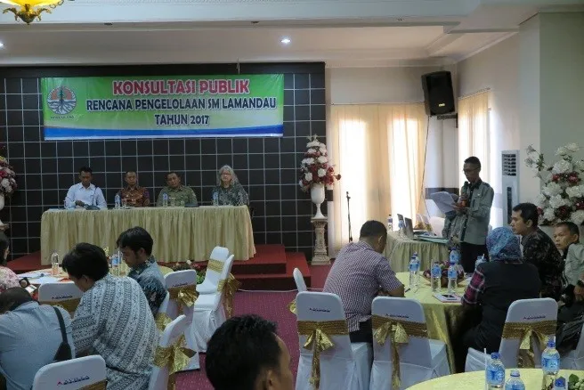 Banner Konsultasi Publik Rancangan Pengelolaan Suaka Margasatwa Lamandau Tahun 2019-2029