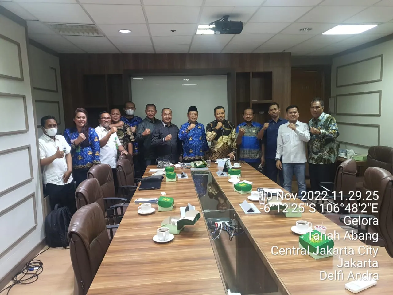 Banner Memajukan Wisata Alam TN Tesso Nilo Bersama Pansus II DPRD Pelalawan