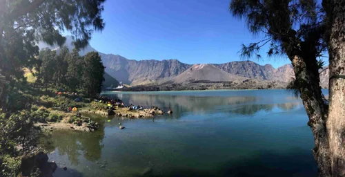 Foto kawasan TN Gunung Rinjani